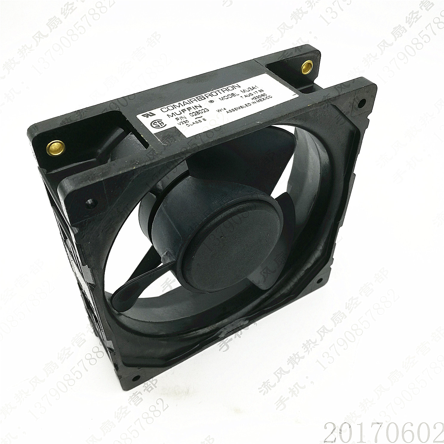 全新原装COMAIR/康姆罗顿 MU3A1 028337 230V 14W 12038 散热风扇