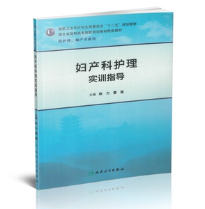 现货正版 妇产科护理实训指导 湖北省高职高专院校规划教材配套教材 耿力 雷蕴主编 人民卫生出版社