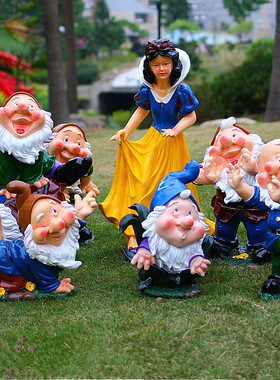 白雪公主儿童房庭院大摆件包邮