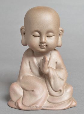 人物雕塑观音佛像紫砂艺术品装饰
