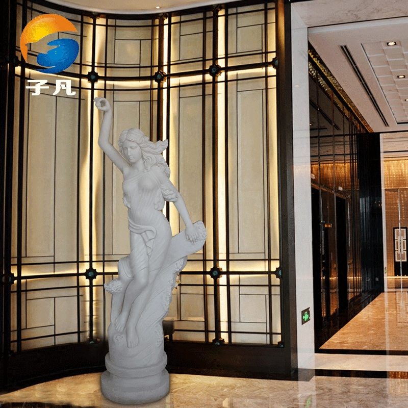 子凡大理石西方人汉白玉石雕珠女雕塑欧式西方人物雕像摆件mjy45