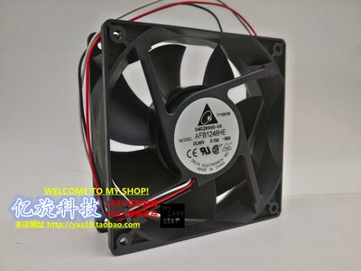 全新原装台达 AFB1248HE-ROO 12038 48V 0.18A 工控机变频器风扇