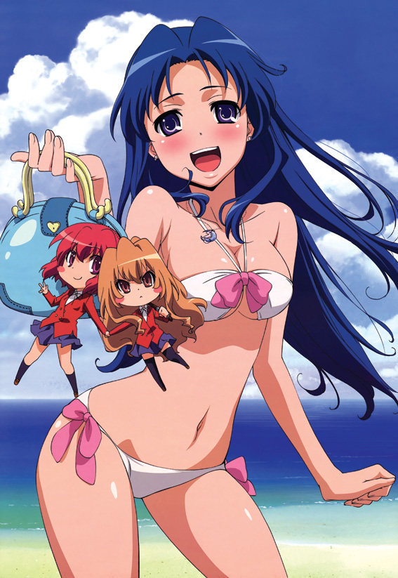 日本动漫 动漫海报 龙与虎动漫制作动漫周边房间装饰画挂画d5421c