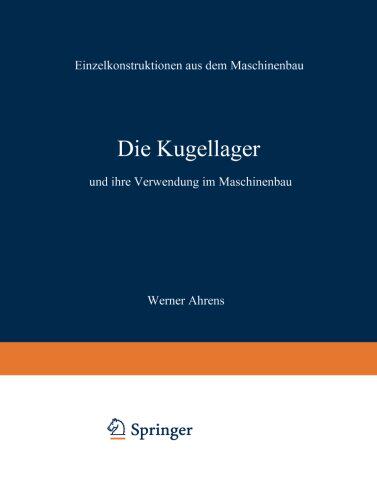 【预订】Die Kugellager Und Ihre Verwendung I...