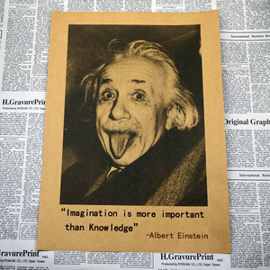 阿尔伯特middot爱因斯坦albert einstein海报画 励志 人物