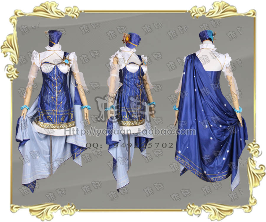 雅轩cosplay服装 LoveLive 绚濑绘里 神話の世界 星座觉醒 新品