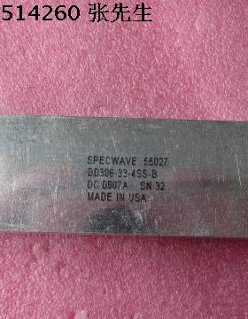 SPECWAVE  BD306-33-4SS-B 306MHz SMA母 RF 射频 同轴带通滤波器