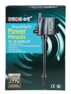 松宝WP3990 水族箱 潜水泵 鱼缸抽水泵 适用1米2以下鱼缸带硬管