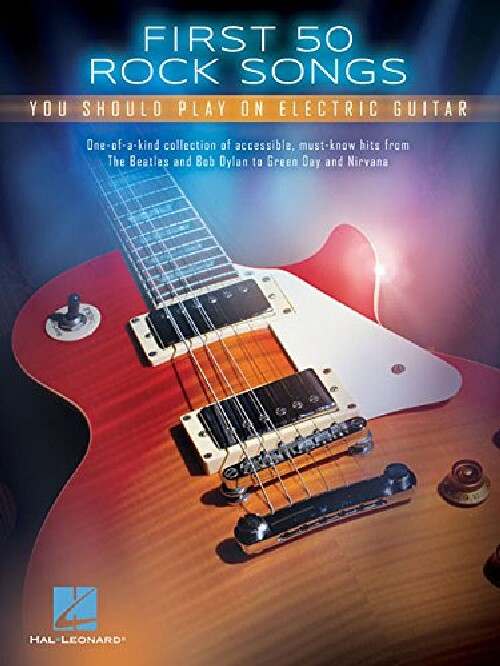 【预订】First 50 Rock Songs You Should Play ...