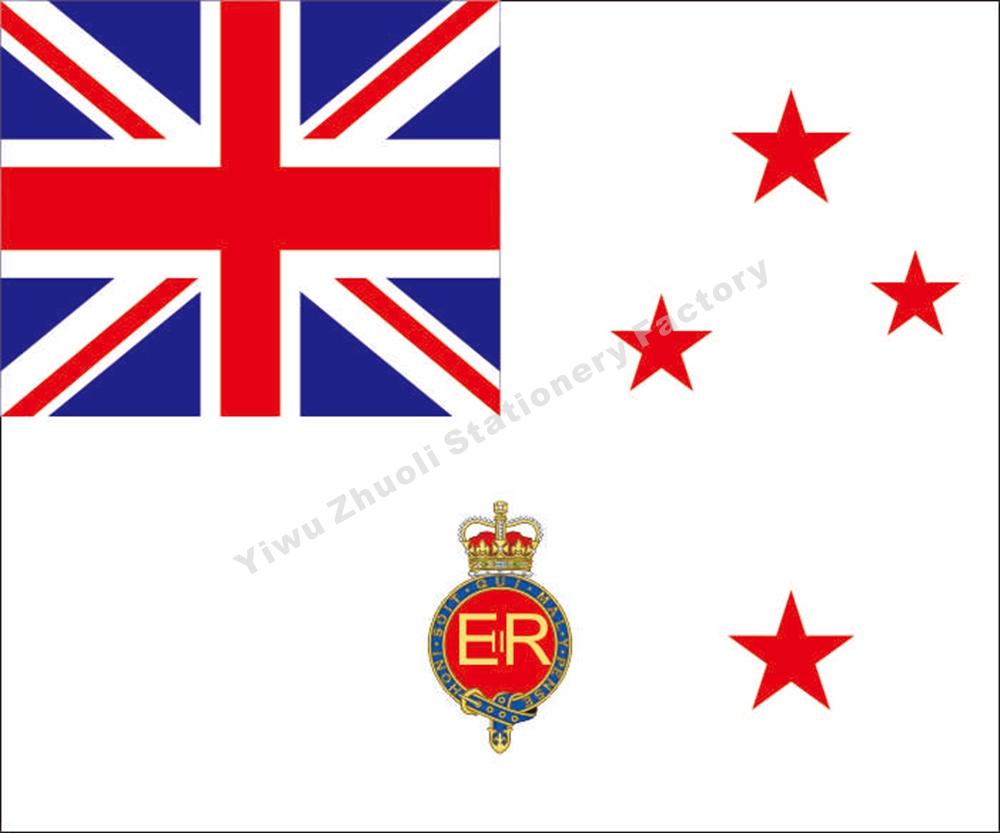 英属新西兰海军女皇荣誉旗120X100旗 各国国旗历史旗皇室旗战争旗