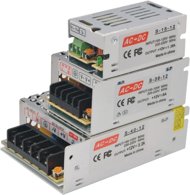 LED灯带灯条火牛开关电源适配器变压器镇流器220V转直流12vDC24V