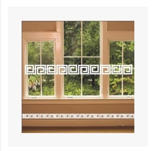 踢脚线 中式风格腰线  古典花边 复古回字格墙贴边角线玻璃防撞条