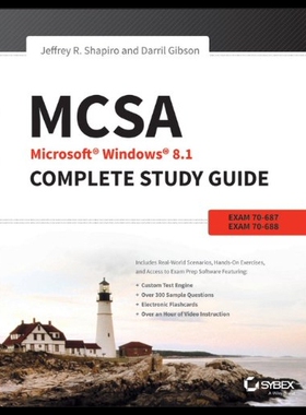 【预售】MCSA Microsoft Windows 8.1 Complete St