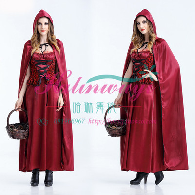 万圣节长款披风演出服