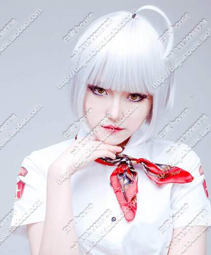 超能战联cyphers 希瓦 希尔瓦Annabelle Jean Marie 御姐COS假发