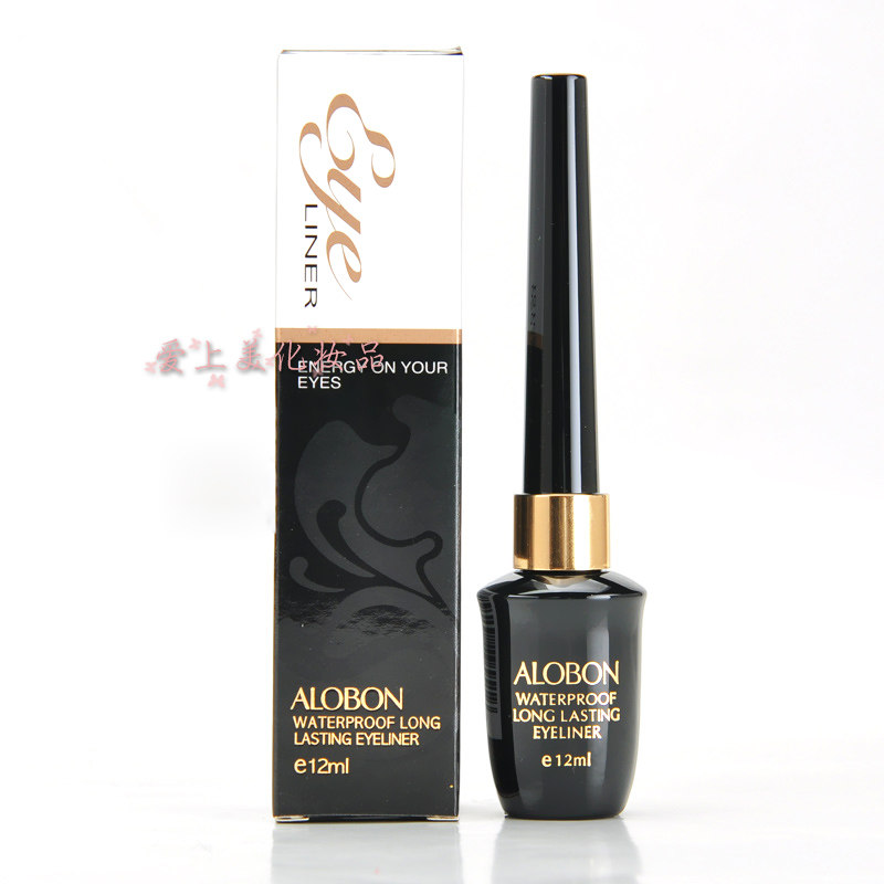 量大优惠眼线液正品 持久防水眼线液笔酷黑防水防汗不晕染硬头15#