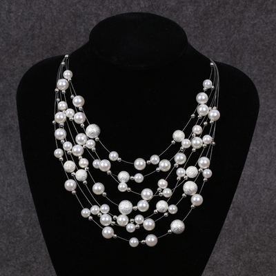 短款韩版多层欧美夸张装饰品项链