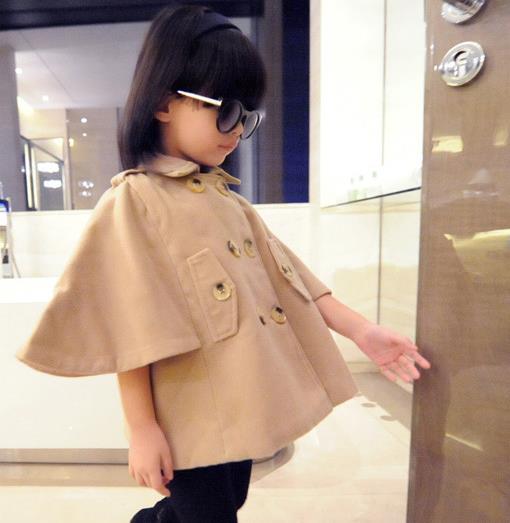 Cape pour fille en mélange - Ref 2156514 Image 1