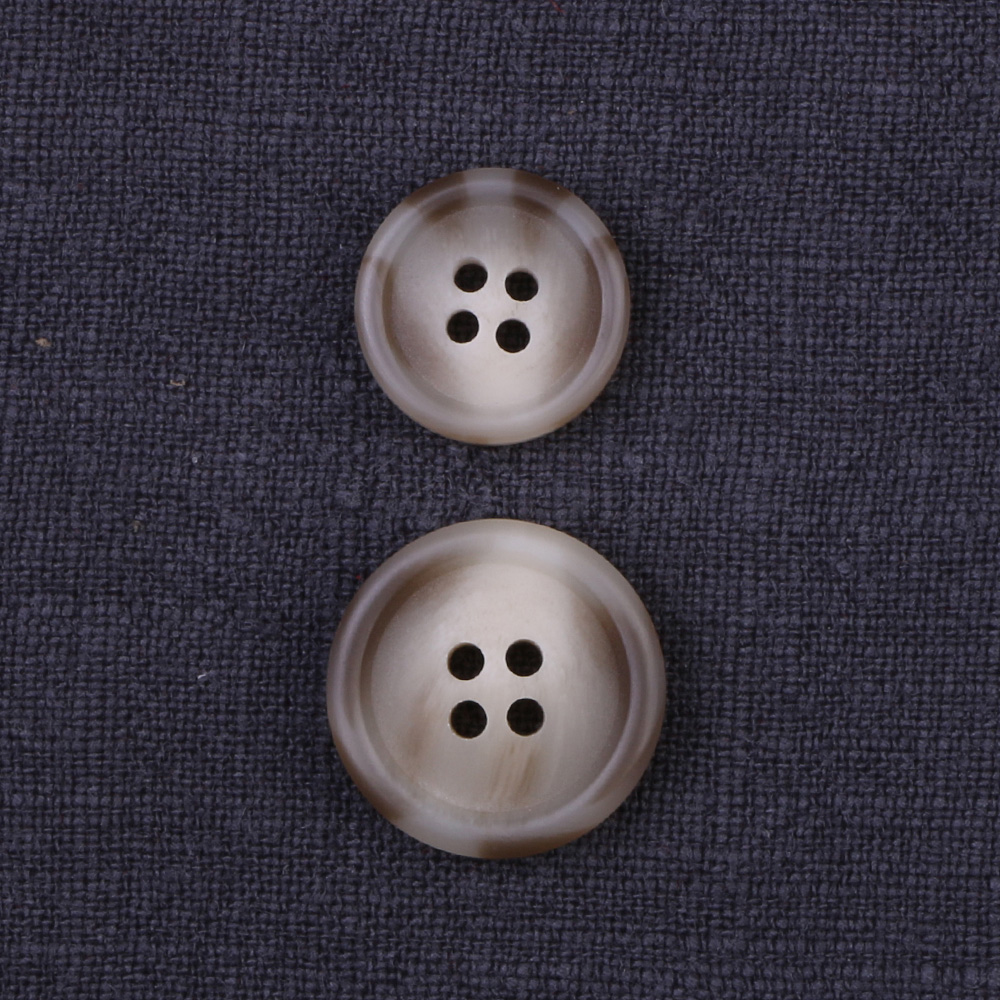 树脂花纹纽扣西服大衣纽扣