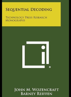 【预售】Sequential Decoding: Technology Press Research Mo