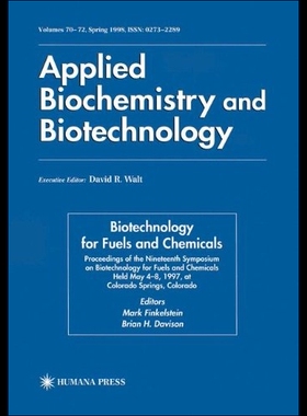 【预售】Biotechnology for Fuels and Chemicals: Proceeding