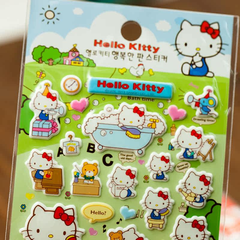 Autocollant pour téléphone mobile HELLO KITTY - Ref 1375086 Image 1