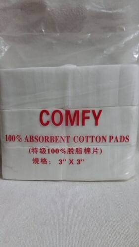 COMFY脱脂化妆棉片卸妆棉片不掉屑脱脂棉片 3包包邮