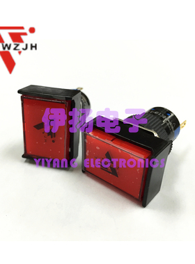 金宏电器16MM防水指示灯 K16-130RL 长方形指示灯 K16-190R 红色