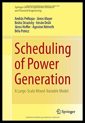 【预售】Scheduling of Power Generation: A Larg