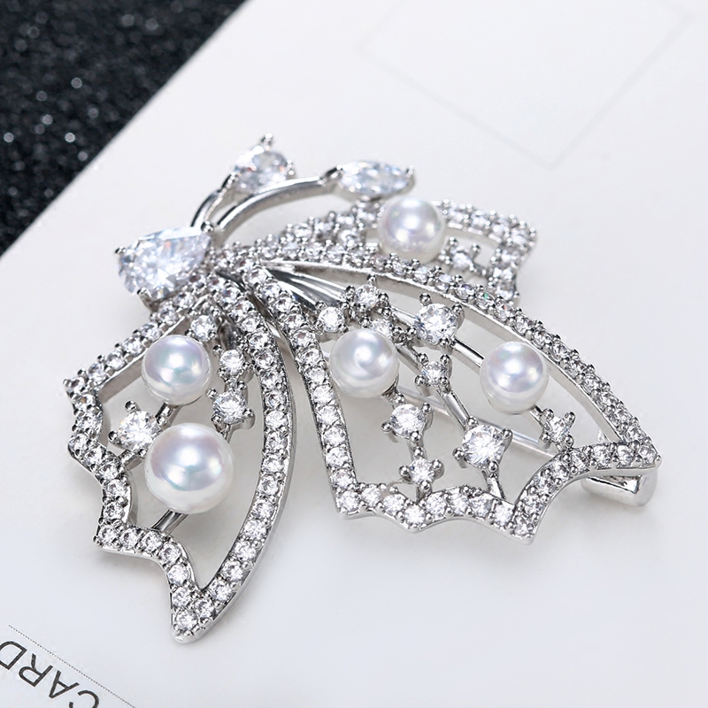 Broche femme en Zircon diamant - Ref 1178577 Image 1