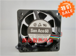 6025 24V 0.04A 日本 工控 109R0624M4D06 6CM 变频器风扇 三洋
