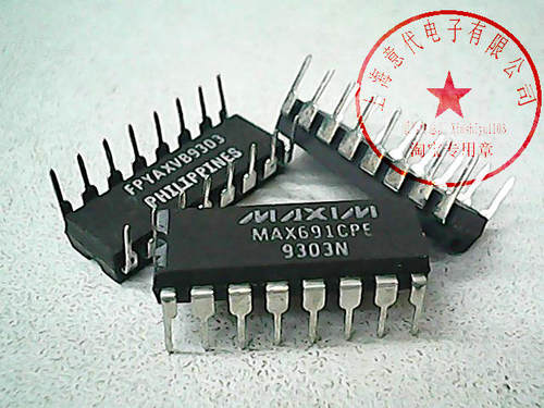 MAX691CPE  DIP-16〖正品散新〗赛格市场G332室实体店 现货