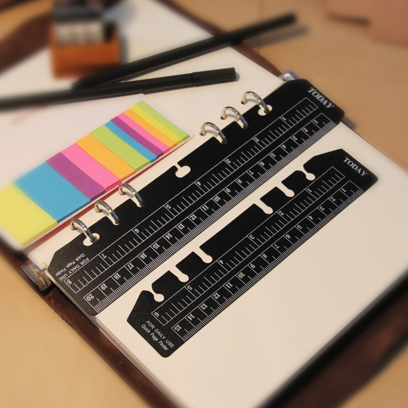 a5a6a7pvc隔页书签尺