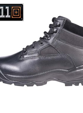 美国进口5.11侧拉链六寸战术靴12018户外轻盈登山徒步皮鞋 作训鞋
