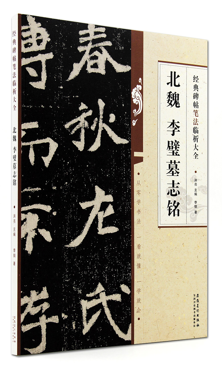 正版包邮 北魏李璧墓志铭 经典碑帖笔法临析大全 洪亮主编 李钢著