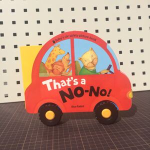 THAT'S A NO NO儿童汽车安全座椅习惯培养日常生活好习惯韩国蓝兔