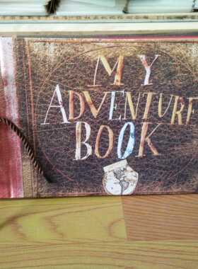 包邮【My adventure book】手工相册皮克斯Pixar周边飞屋环游记up