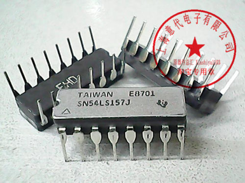 SN54LS157J  TI  DIP-16〖正品原装〗赛格市场G332室实体店 现货