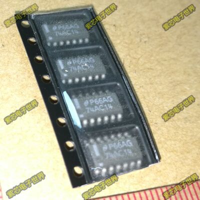 3.9MM进口74AC08 74AC08SCX SOP14 全新正品 可直拍ic