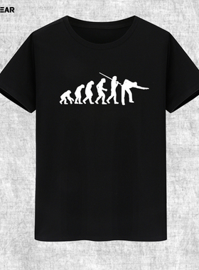 攀威台球进化论Snooker比赛服斯诺克短袖桌球台球衣服夏季短袖T恤