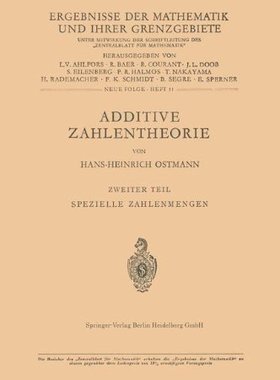 【预订】Additive Zahlentheorie: Zweiter Teil...