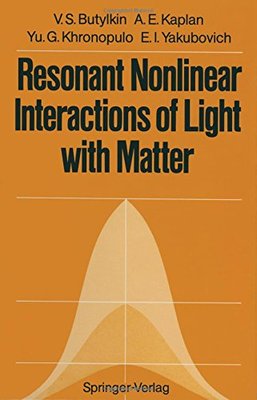【预订】Resonant Nonlinear Interactions of L...