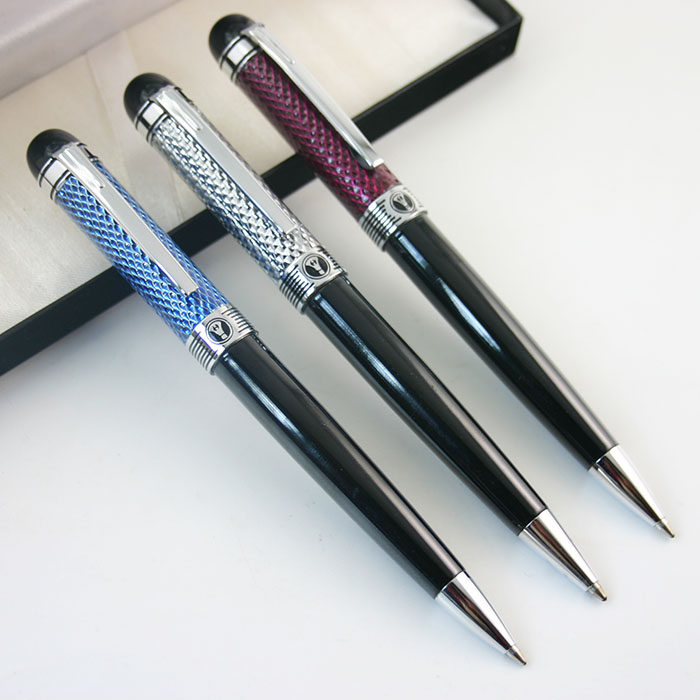包邮商务签字笔黑色水笔旋转金属签名笔书写文具笔礼品笔签约笔05