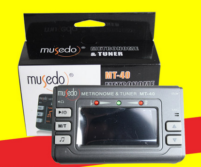 吉他调音器节拍器三合一musedo妙事多MT-40