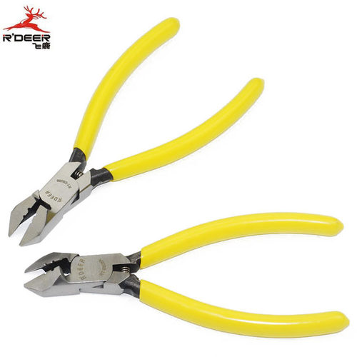 6寸E型顶切钳，带剥线孔， 有弧形 平口之分，购买请注意！