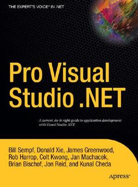 【预订】Pro Visual Studio.Net
