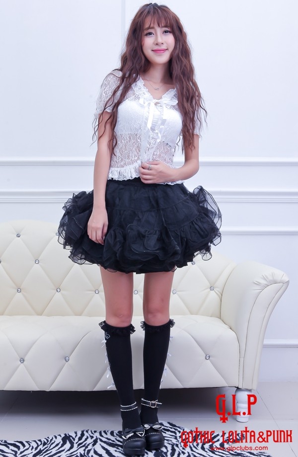 洛丽塔魔叹glp哥特风三色选短裙