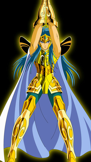 [精准印花]圣斗士星矢动漫十字绣*水瓶座黄金圣斗士卡妙*包邮