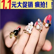 Châu Âu và Mỹ mới kẹp tóc thời trang cô dâu tiara duckbill clip phụ kiện tóc lá ô liu kẹp tóc sau