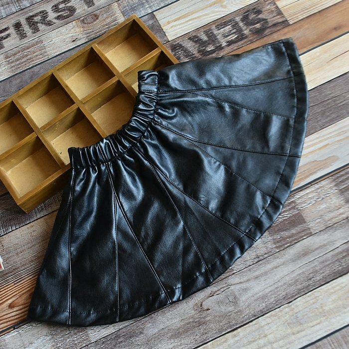 Jupe enfant en cuir - Ref 2052187 Image 3